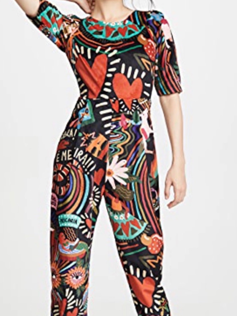 Farm Rio Winter Carnival Jumpsuit - Picture 2 of 2